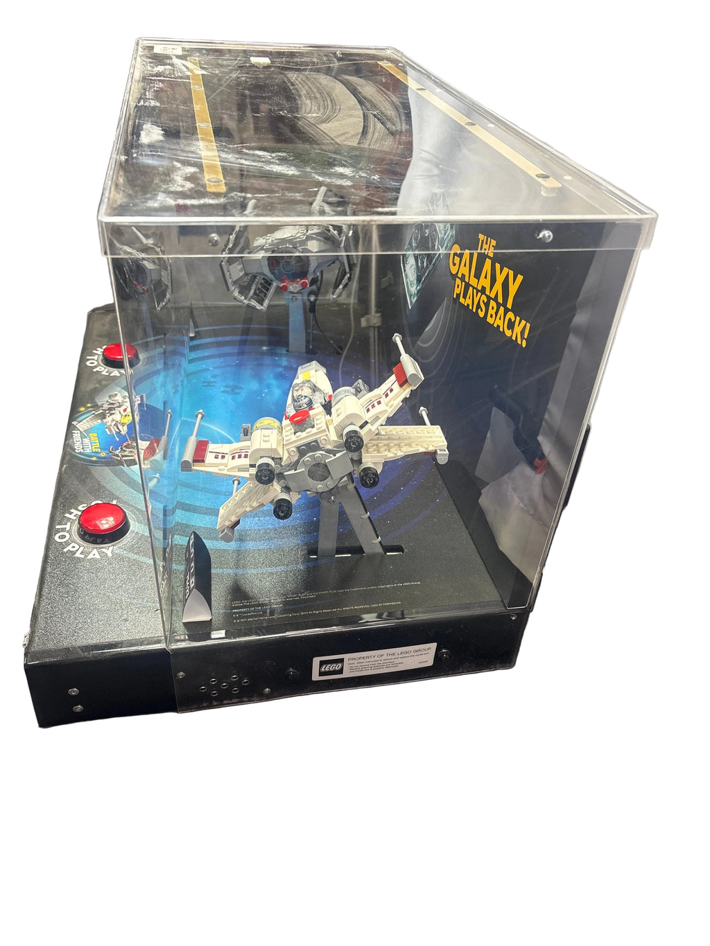 LEGO Star Wars 75421 75423 Smart Play Display TIE Fighter X-Wing *Damaged
