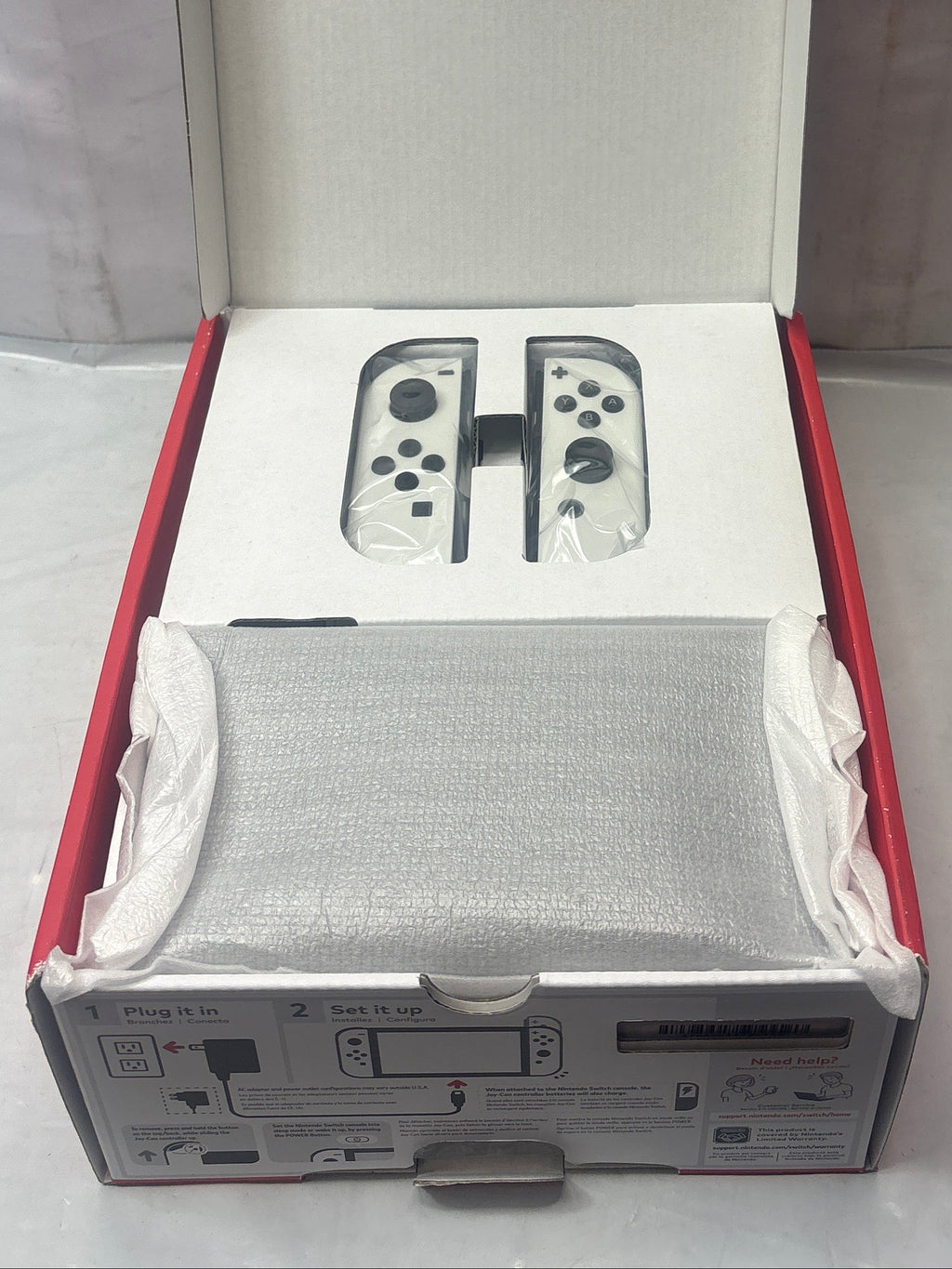 Nintendo Switch OLED Gaming Console – White | Lightly Used, Like New