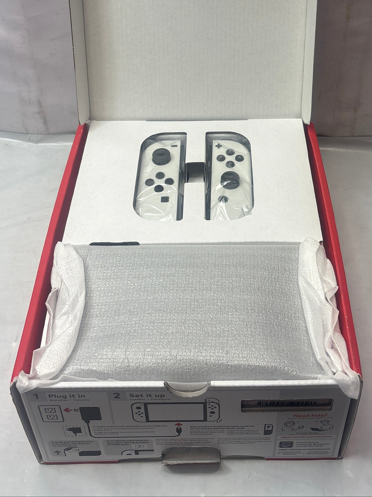 Nintendo Switch OLED Gaming Console – White | Lightly Used, Like New