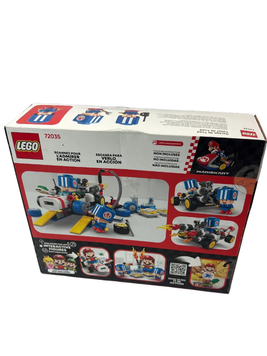 LEGO Super Mario Kart Toad's Garage Building Toy 72035 *Brand New