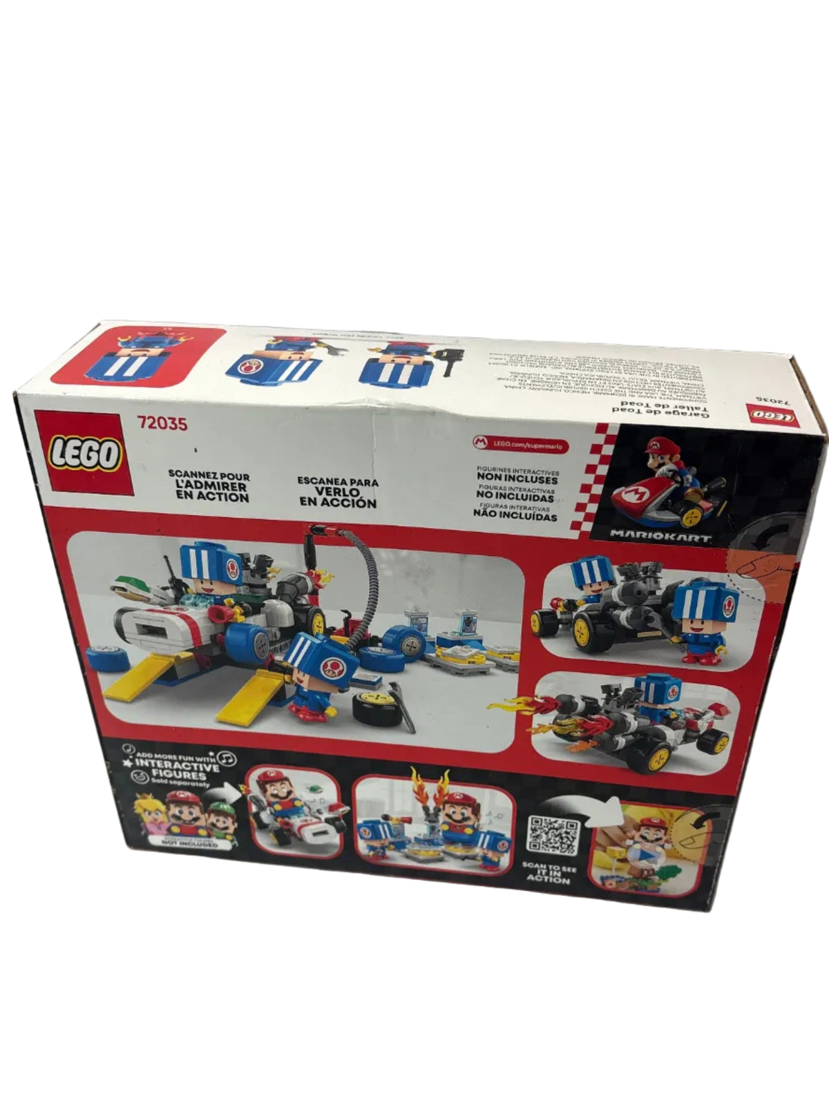LEGO Super Mario Kart Toad's Garage Building Toy 72035 *Brand New