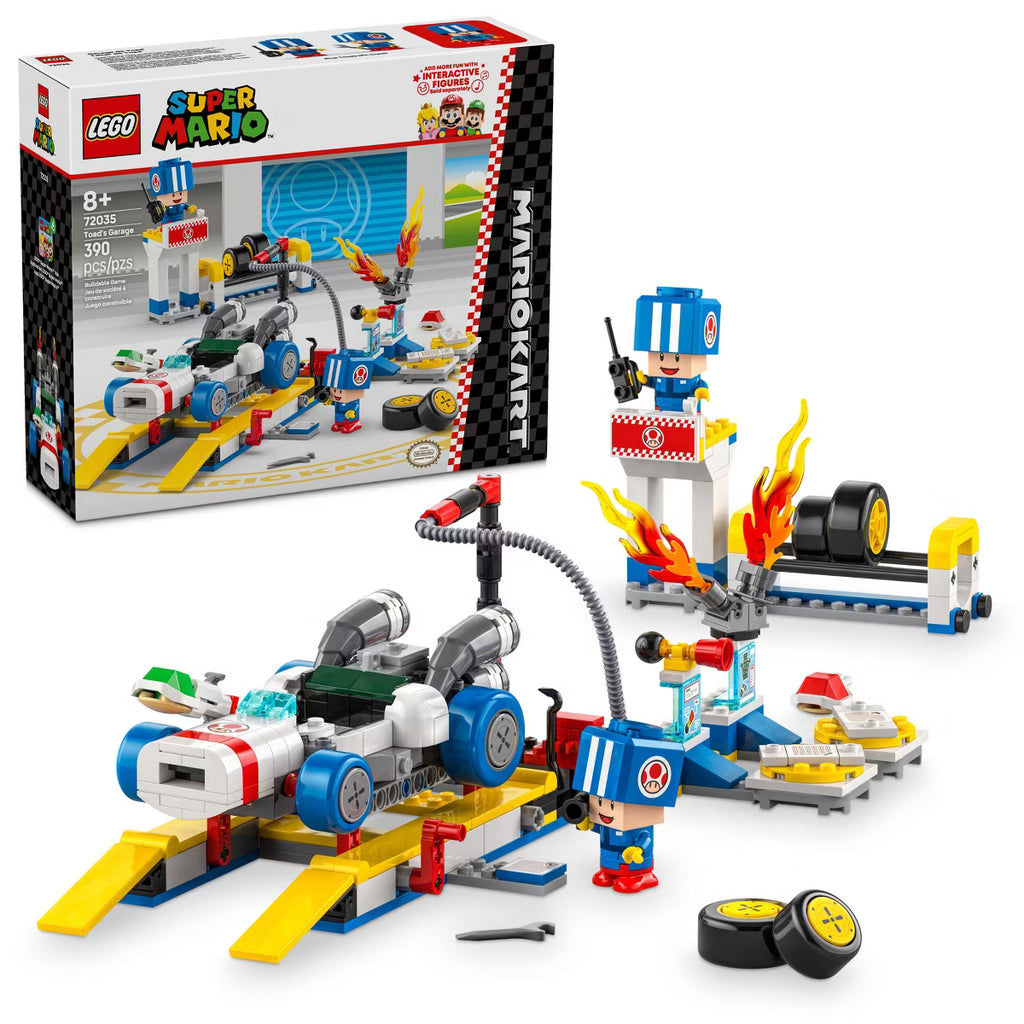 LEGO Super Mario Kart Toad's Garage Building Toy 72035 *Brand New
