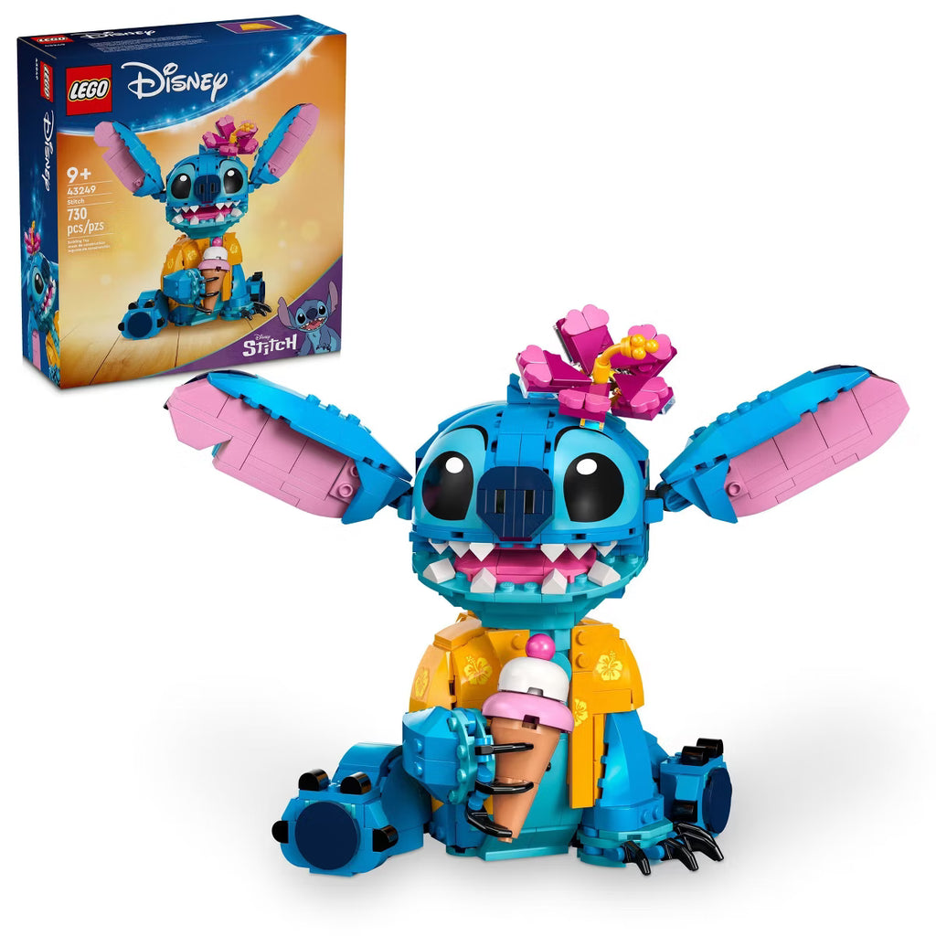 LEGO Disney Stitch Buildable Kids' Toy Playset 43249 — New, Damaged Box