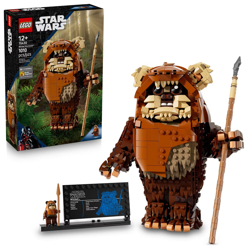 LEGO Star Wars Wicket the Ewok Building Toy 75430 *New, Damaged Box