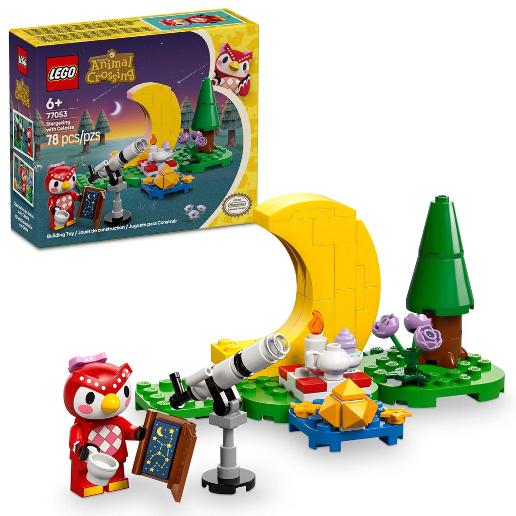 LEGO Animal Crossing Stargazing with Celeste Building Toy 77053