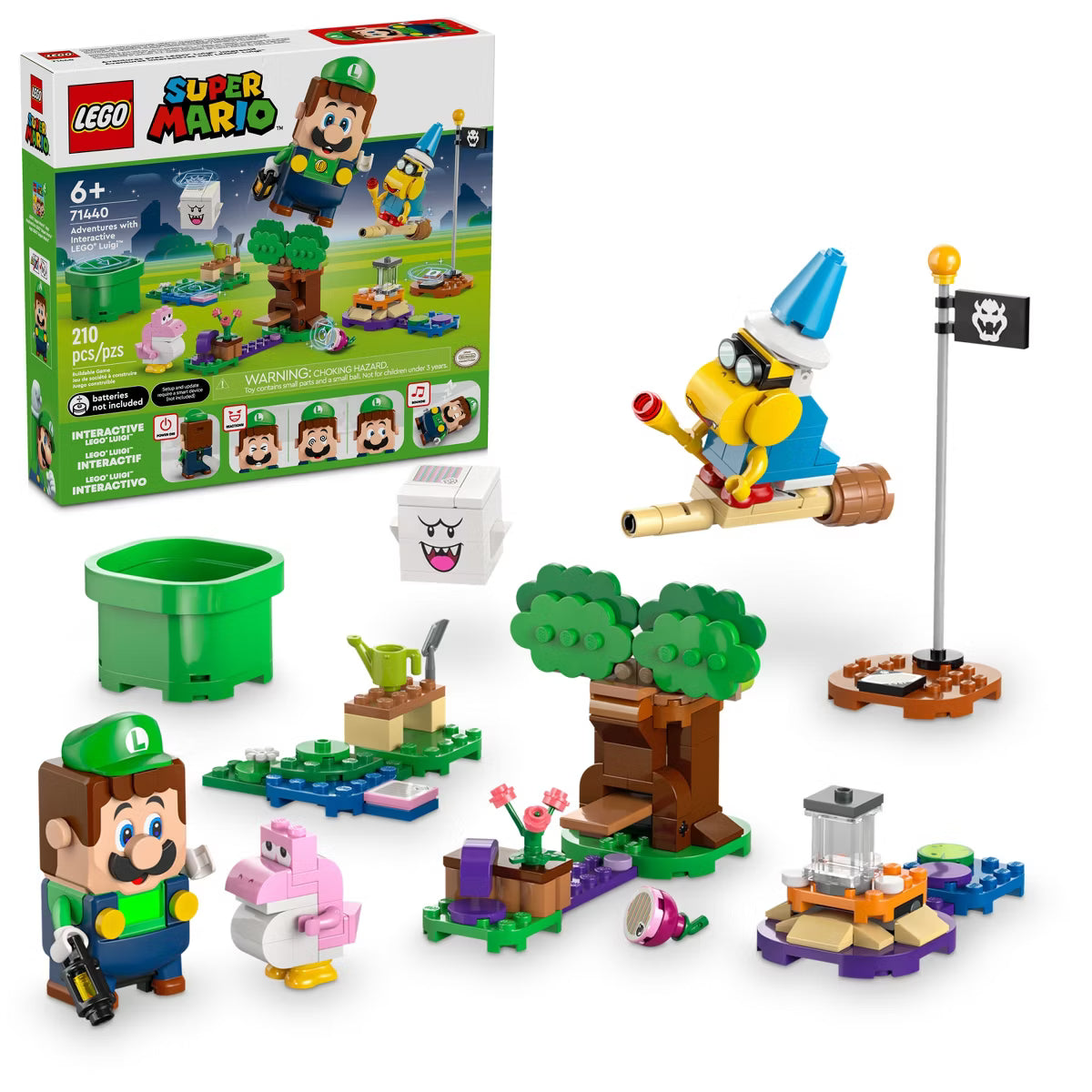 LEGO Super Mario Adventures with Interactive LEGO Luigi Toy 71440 *New, Damaged Box