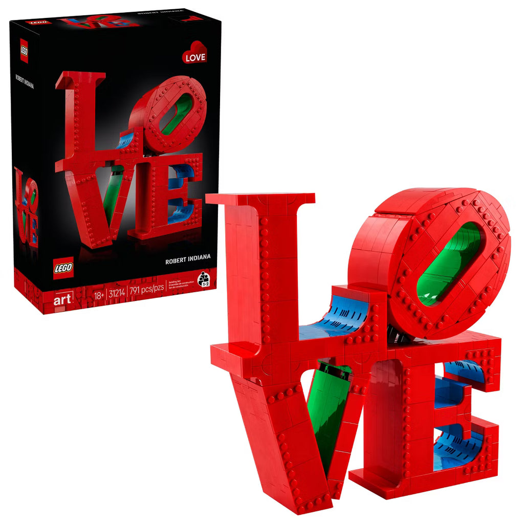 LEGO Art LOVE Collectible Building Set, Home Decor Gift Idea 31214 *New, Damaged Box