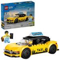 LEGO City Yellow Taxi Car Building Toy 60487 *New, Damaged Box