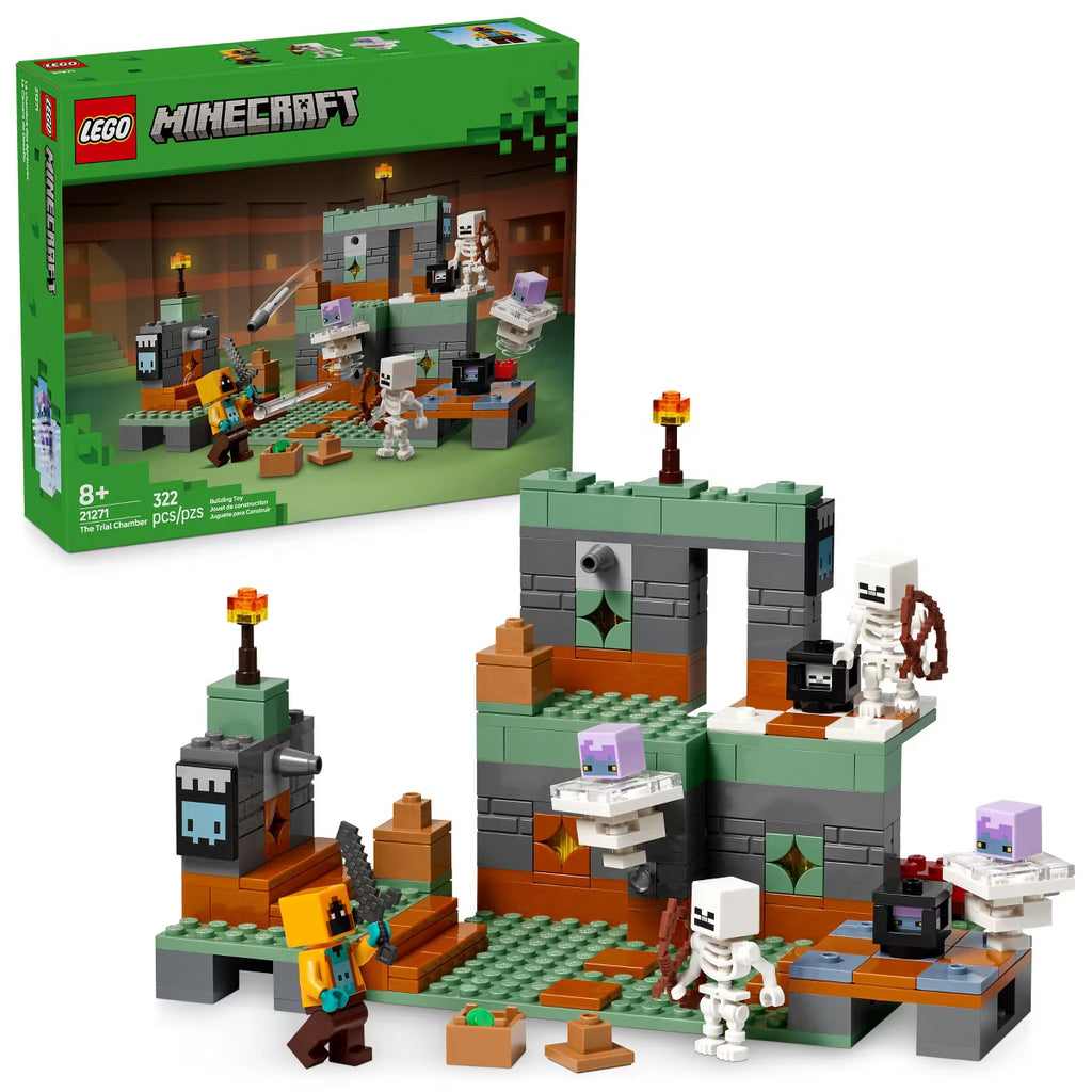 LEGO Minecraft The Trial Chamber Kids Toy 21271 *New, Damaged Box