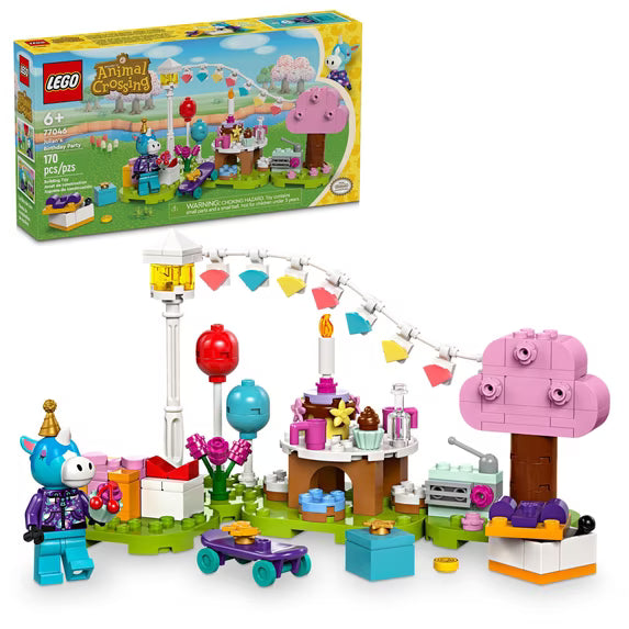 Lego Animal Crossing Julian’s Birthday Party 170 pcs *New, Damaged Box