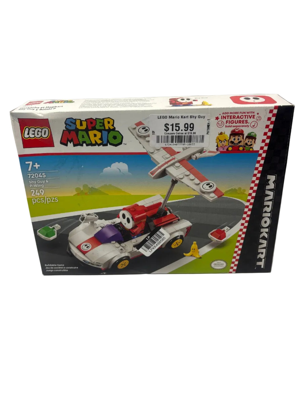 LEGO Super Mario: Mario Kart – Shy Guy & P-Wing 72045