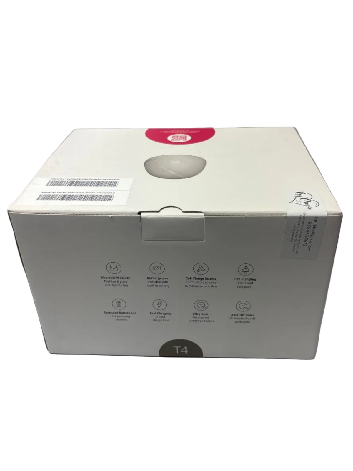 Stella T4 Premier Wearable Breast Pump SB210002 – Wear, Pump, Store & Feed