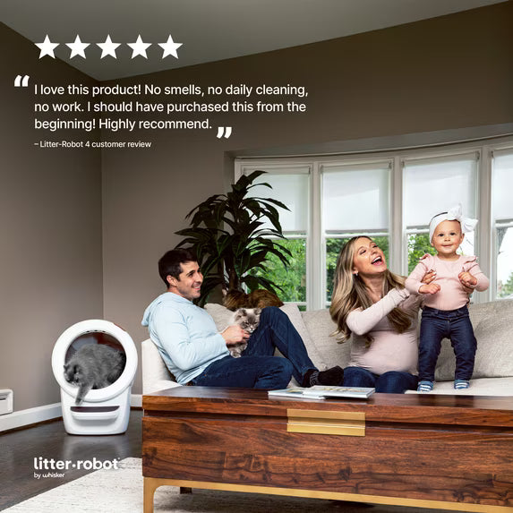 Whisker Litter-Robot 4 Self-Cleaning Automatic Cat Litter Box *New, Open Box