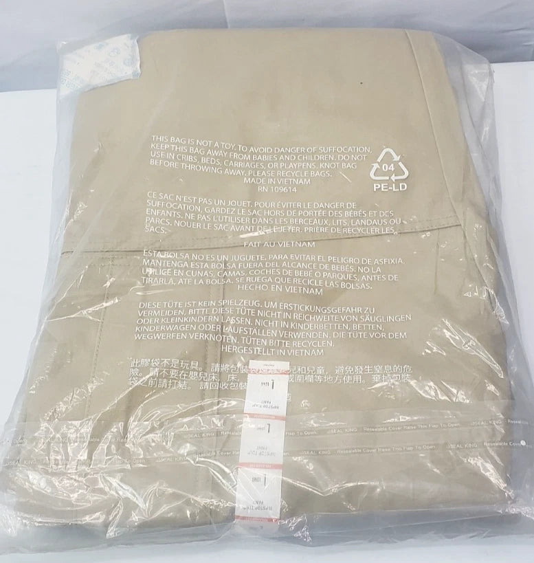 Men's TDU Ripstop Pant, L, Khaki, 65% Polyester/35% Cotton Ripstop